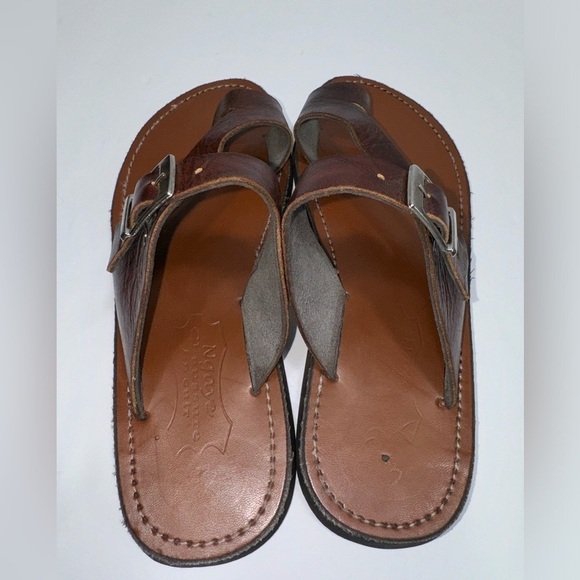 Ngaye Sandals: Brown S-Slide unisex main image 8
